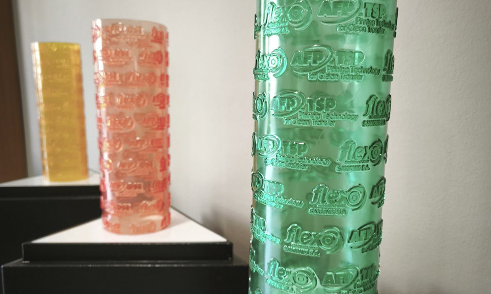 Flexo εταιρεία, κοντινό σε φλεξογραφικά κλισέ