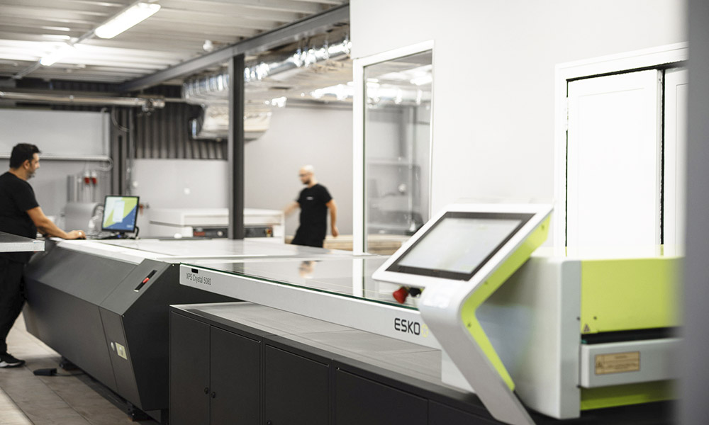 Flexoplates, άποψη εγκαταστάσεων εταιρείας